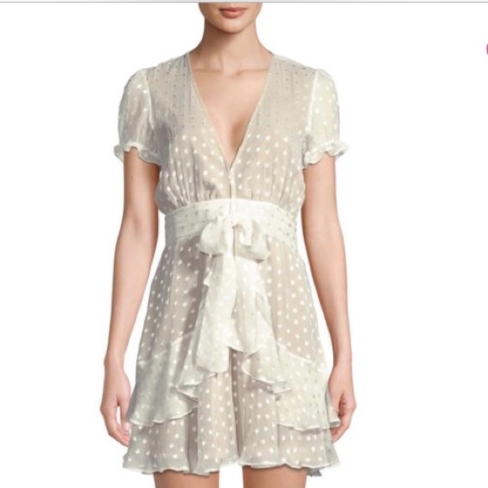For Love & Lemons Tarta Cap Sleeve Dress